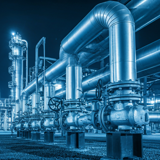 Field piping and operations infrastructure