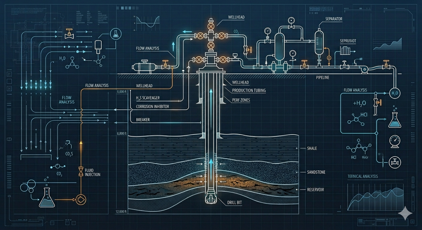 Well schematic diagram
